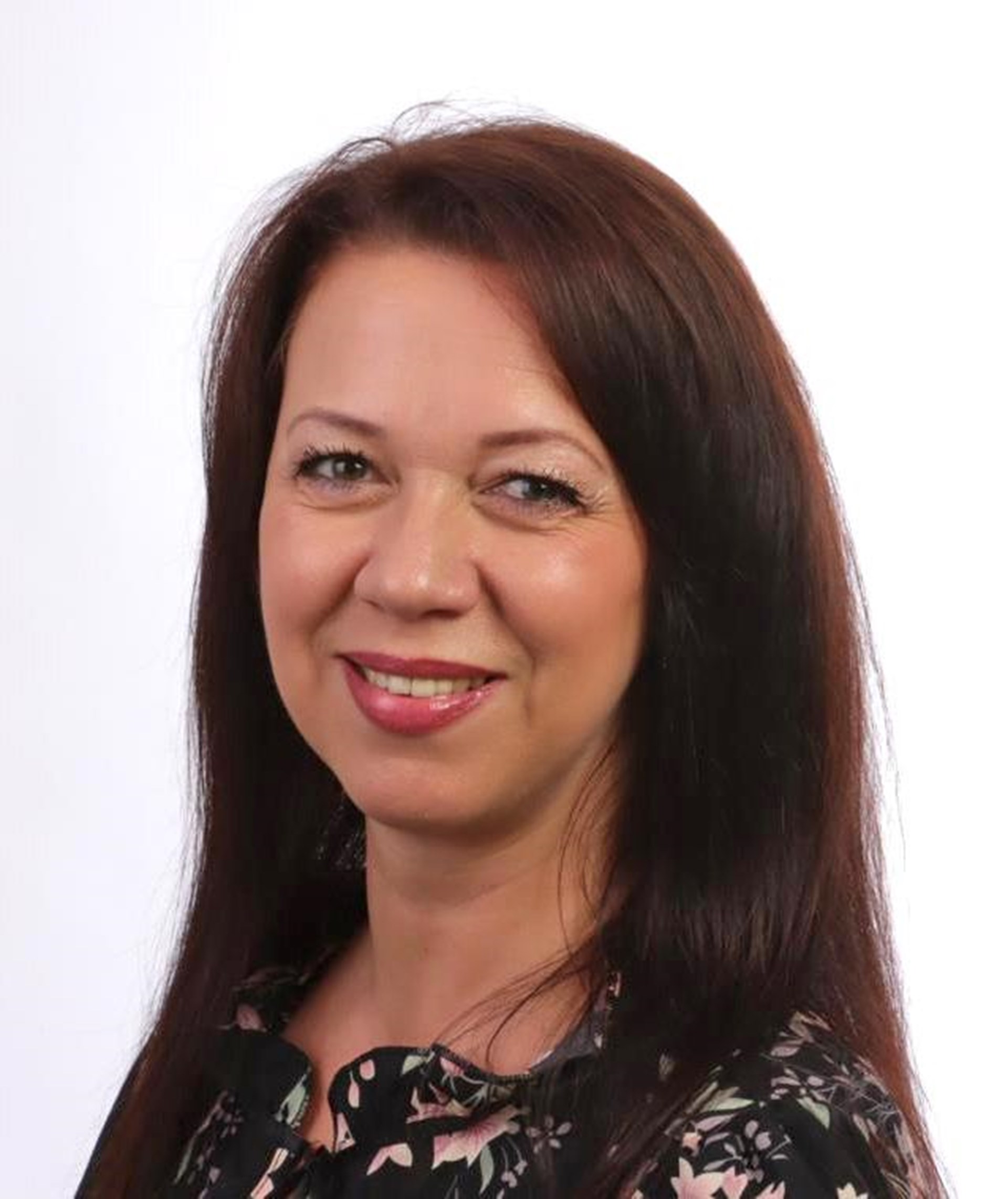 Porträt einer lächelnden Frau